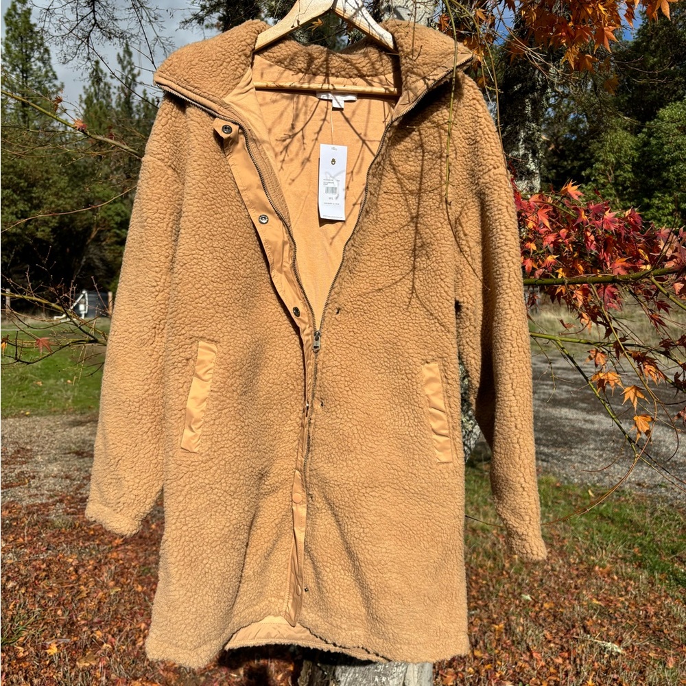 Spiritual Gangster Sherpa Coat